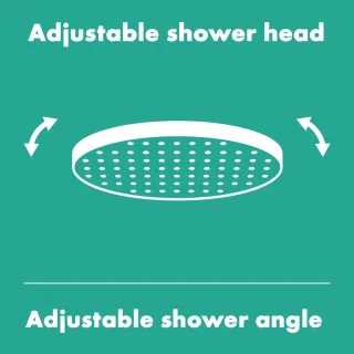 Hansgrohe Pulsify S Hoofddouche 260 Mat Wit 24140700
