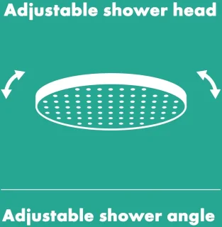 hansgrohe Pulsify S Hoofddouche rond chroom
