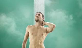 hansgrohe Pulsify S Showerpipe 260 1jet EcoSmart mat zwart
