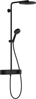 hansgrohe Pulsify S Showerpipe 260 1jet EcoSmart mat zwart