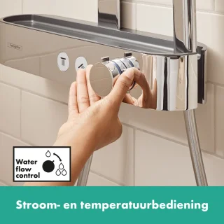 hansgrohe Pulsify S Showerpipe 260 EcoSmart chroom