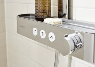 hansgrohe Pulsify S Showerpipe 2jet EcoSmart chroom