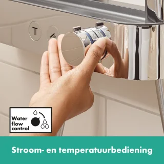 hansgrohe Pulsify S Showerpipe 2jet EcoSmart chroom