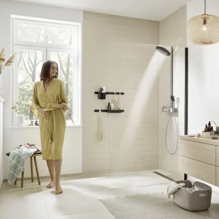 hansgrohe Pulsify S Showerpipe 2jet EcoSmart chroom