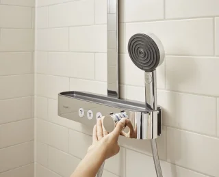 hansgrohe Pulsify S Showerpipe 2jet EcoSmart chroom