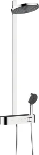 hansgrohe Pulsify S Showerpipe 2jet met ShowerTablet Select 400 chroom