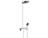 hansgrohe Pulsify S Showerpipe 2jet met ShowerTablet Select 400 chroom