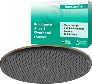 Hansgrohe Raindance Alive S Hoofddouche 30 cm Geborsteld Brons