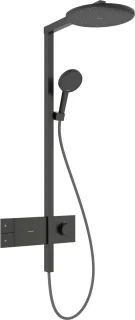 hansgrohe Raindance Alive S Showerpipe 300 Brushed Black Chrome
