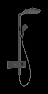 hansgrohe Raindance Alive S Showerpipe 300 Brushed Black Chrome