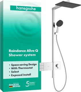 Hansgrohe Raindance alive showerpipe 210/340 chroom