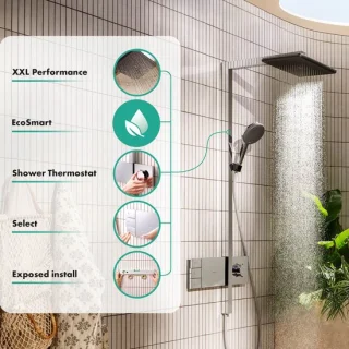 Hansgrohe Raindance alive showerpipe