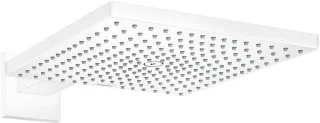 Hansgrohe Raindance E 300 Hoofddouche met douchearm mat wit