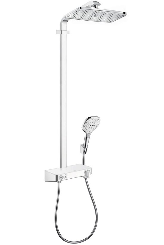 hansgrohe Raindance E 360 1jet Showerpipe wit/chroom
