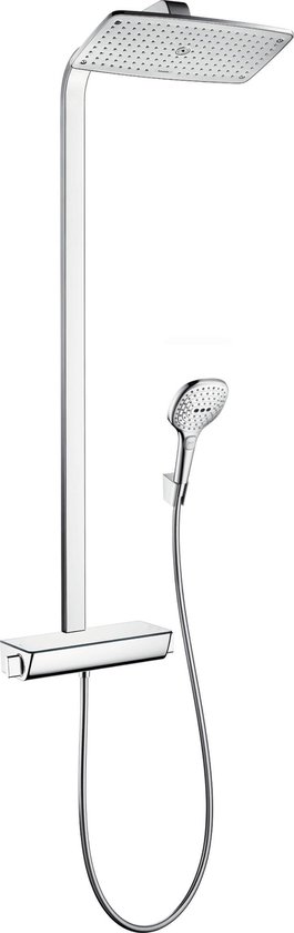 hansgrohe Raindance E Showerpipe 360 1jet Thermostaat Chroom