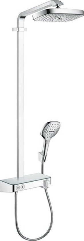 Hansgrohe Raindance Select E 300 2jet Showerpipe Thermostatisch Chroom