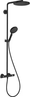 hansgrohe Raindance Select S 240 Showerpipe mat zwart
