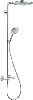 hansgrohe Raindance Select S 300 Showerpipe met thermostaat chroom