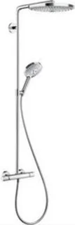 hansgrohe Raindance Select S 300 Showerpipe met thermostaat chroom