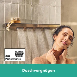 Hansgrohe Rainfinity Schouderdouche Geborsteld Brons