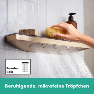 Hansgrohe Rainfinity Schouderdouche Geborsteld Brons