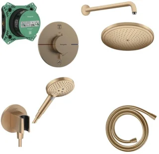 Hansgrohe ShowerSelect Inbouw doucheset Brushed Bronze
