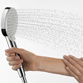 Hansgrohe Vernis Blend Regendoucheset met Badthermostaat Chroom