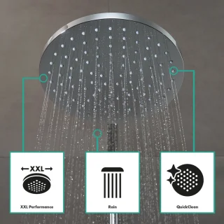 hansgrohe Vernis Blend Showerpipe 200 1jet chroom