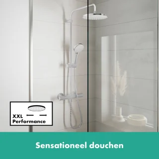 hansgrohe Vernis Blend Showerpipe 200 1jet chroom