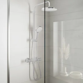 hansgrohe Vernis Blend Showerpipe 200 1jet chroom