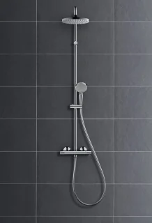 hansgrohe Vernis Blend Showerpipe 200 1jet chroom