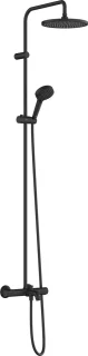 hansgrohe Vernis Blend Showerpipe 240 1jet met Badthermostaat Mat Zwart