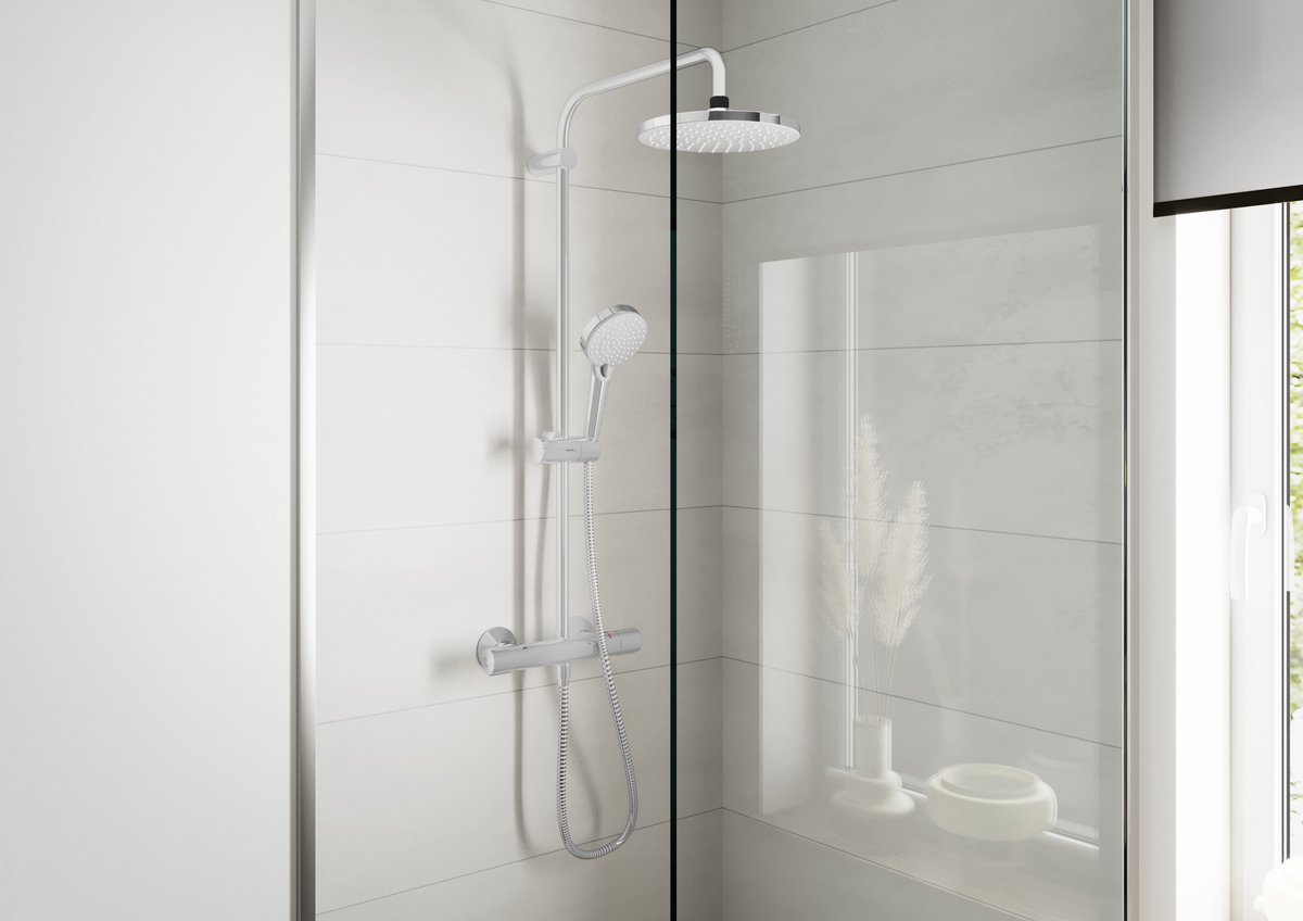 hansgrohe Vernis Blend Showerpipe chroom