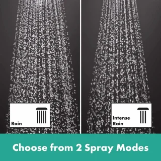 hansgrohe Vernis Blend Showerpipe zwart mat