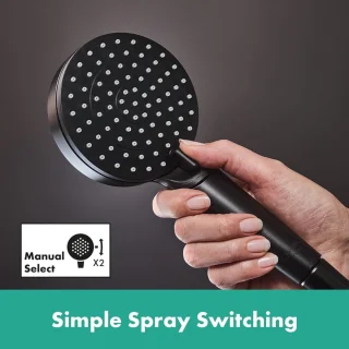 hansgrohe Vernis Blend Showerpipe zwart mat