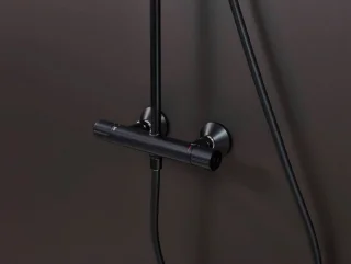 hansgrohe Vernis Blend Showerpipe zwart mat