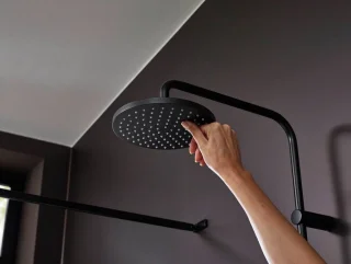 hansgrohe Vernis Blend Showerpipe zwart mat