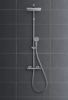hansgrohe Vernis Shape Showerpipe 230 met douchethermostaat chroom
