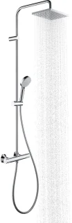 hansgrohe Vernis Shape Showerpipe 230 met douchethermostaat chroom
