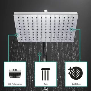 hansgrohe Vernis Shape Showerpipe 230 met douchethermostaat chroom