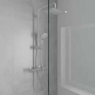 hansgrohe Vernis Shape Showerpipe 230 met douchethermostaat chroom