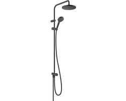 Hansgrohe Vernis Showerpipe Mat Zwart Zonder Thermostaat