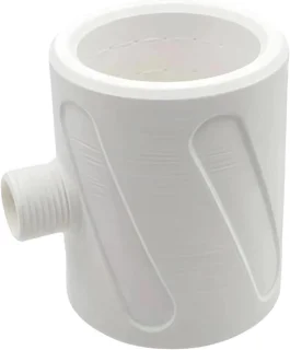 Heren Douchekop - Massagedouche Badkamer - Ontspannend Douchen - Eenvoudige Installatie - 8 x 10 cm - Wit