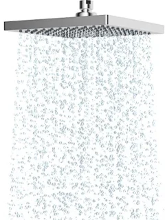 Hibbent 200 x 200 mm Square Recessed Rain Shower Head