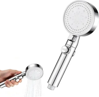 Hogedruk handdouche douchekop