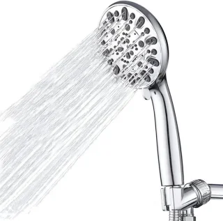 Hogedruk handdouche regendoucheset zilver