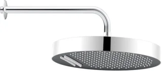 Hoofddouche 320, douchearm 350 mm, chroom/zwart