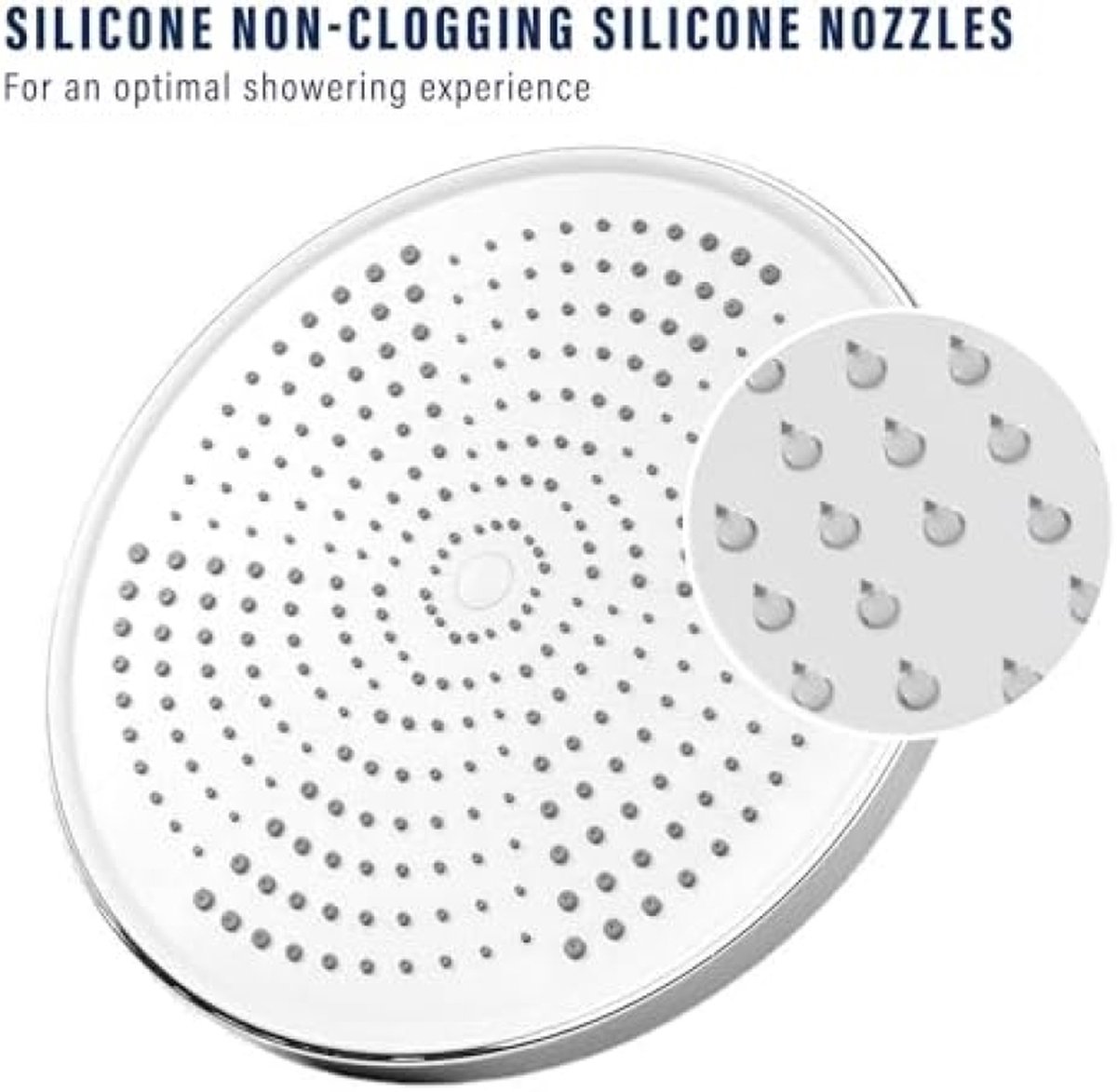 Wat vinden we goed aan de Hoofddouche Regendouche 10 Inch Zilver