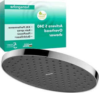 Hoofddouche regendouche XXL douchekop 240 mm chroom