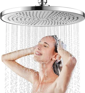 Hoofddouche - Regendouchekop 25 cm - Zilver